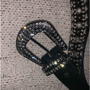 Mcbling Rhinestone Belt!